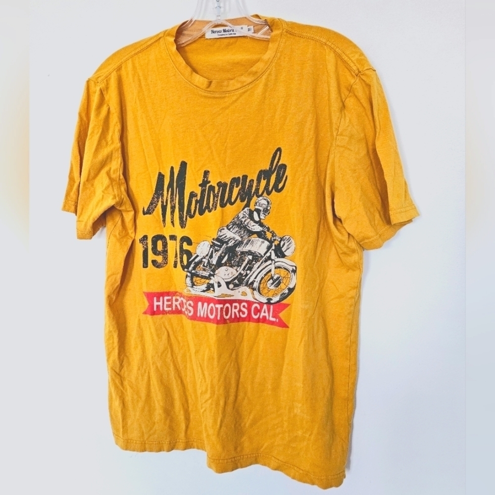 Heroes Motors California T- Shirt Size Medium EUC - Picture 1 of 6